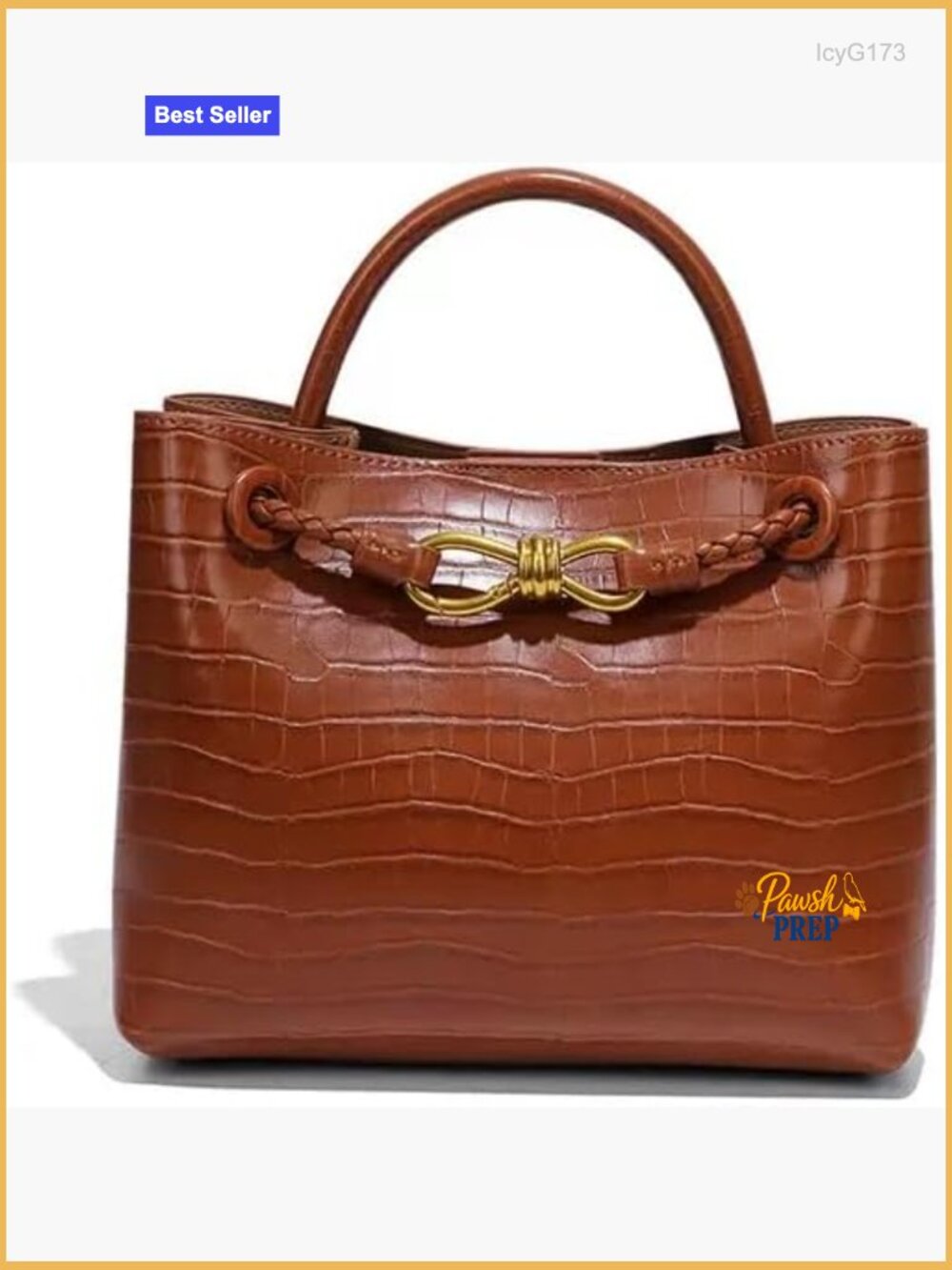 Woven Tote Bag Leather Shoulder Handbag Top Handle Purses